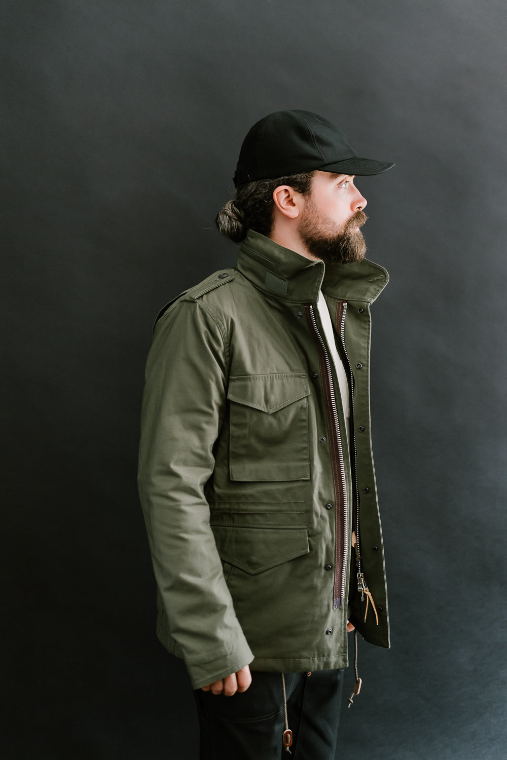 IHM-41-GRN - Quilt Lining M65 Field Jacket - Olive Drab Green 17 IHM-41-GRN - Quilt Lining M65 Field Jacket - Olive Drab Green