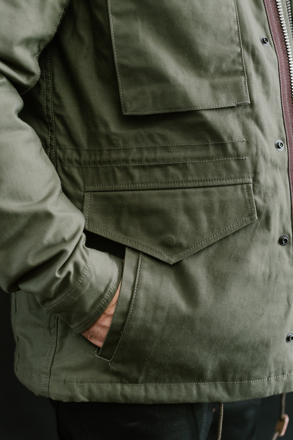 IHM-41-GRN - Quilt Lining M65 Field Jacket - Olive Drab Green 31 IHM-41-GRN - Quilt Lining M65 Field Jacket - Olive Drab Green