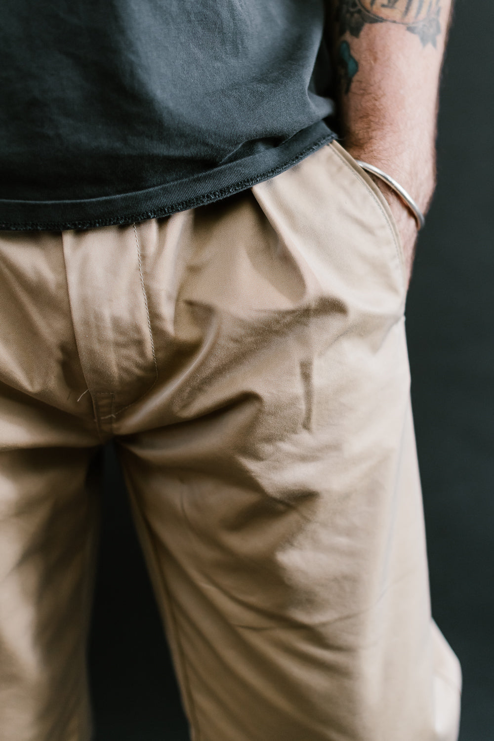 3315-FTK - E-Z Lax 4 P/C - French Twill Khaki 20 3315-FTK - E-Z Lax 4 P/C - French Twill Khaki