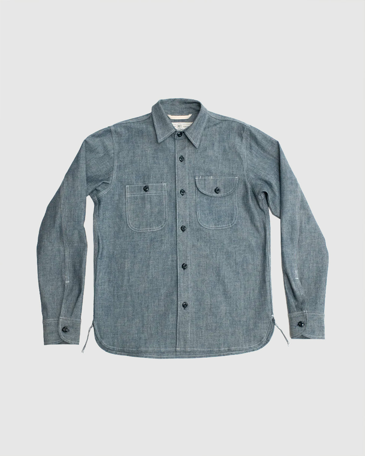 12oz Work Shirt - Light Indigo Canvas