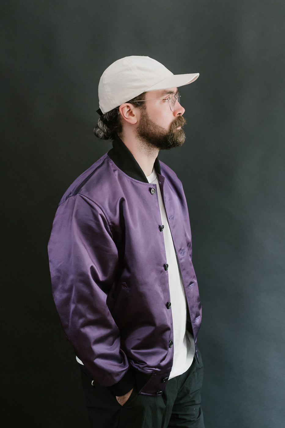 JM8519 - Satin Award Jacket - 55 Purple 10 JM8519 - Satin Award Jacket - 55 Purple