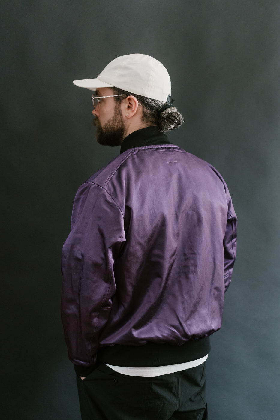 JM8519 - Satin Award Jacket - 55 Purple 12 JM8519 - Satin Award Jacket - 55 Purple