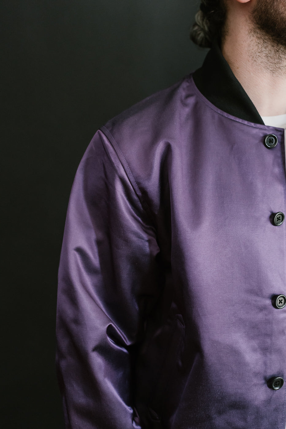 JM8519 - Satin Award Jacket - 55 Purple 18 JM8519 - Satin Award Jacket - 55 Purple
