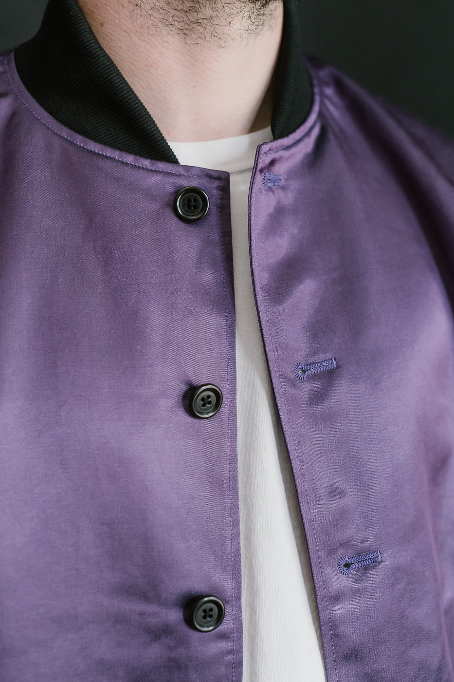 JM8519 - Satin Award Jacket - 55 Purple 19 JM8519 - Satin Award Jacket - 55 Purple