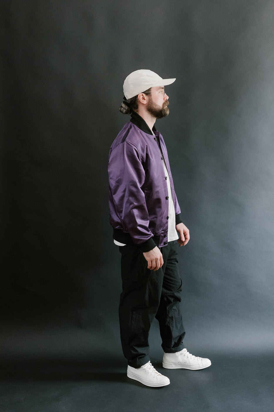 JM8519 - Satin Award Jacket - 55 Purple 7 JM8519 - Satin Award Jacket - 55 Purple