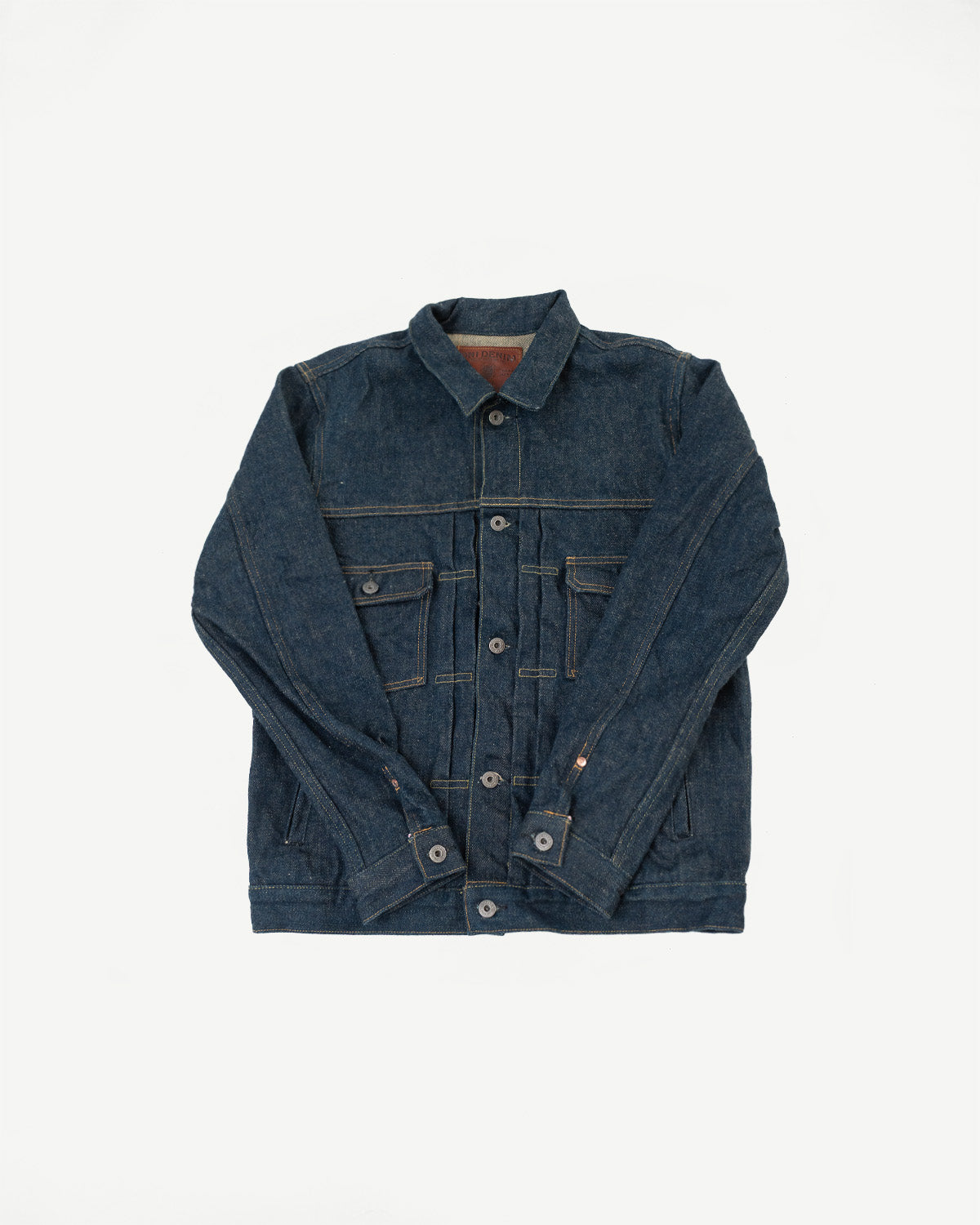 02516PZR-BEG - 20oz "Secret Denim Beige" Selvedge Jacket - Type II