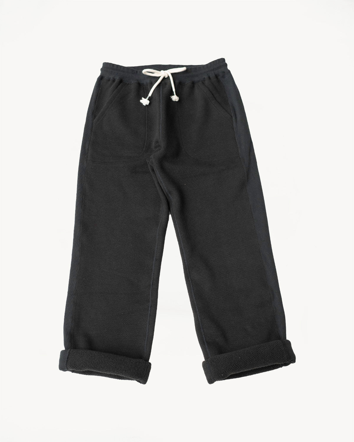 Sweatpant 876gsm Double Heavyweight French Terry - Sumi Black 1 Sweatpant 876gsm Double Heavyweight French Terry - Sumi Black