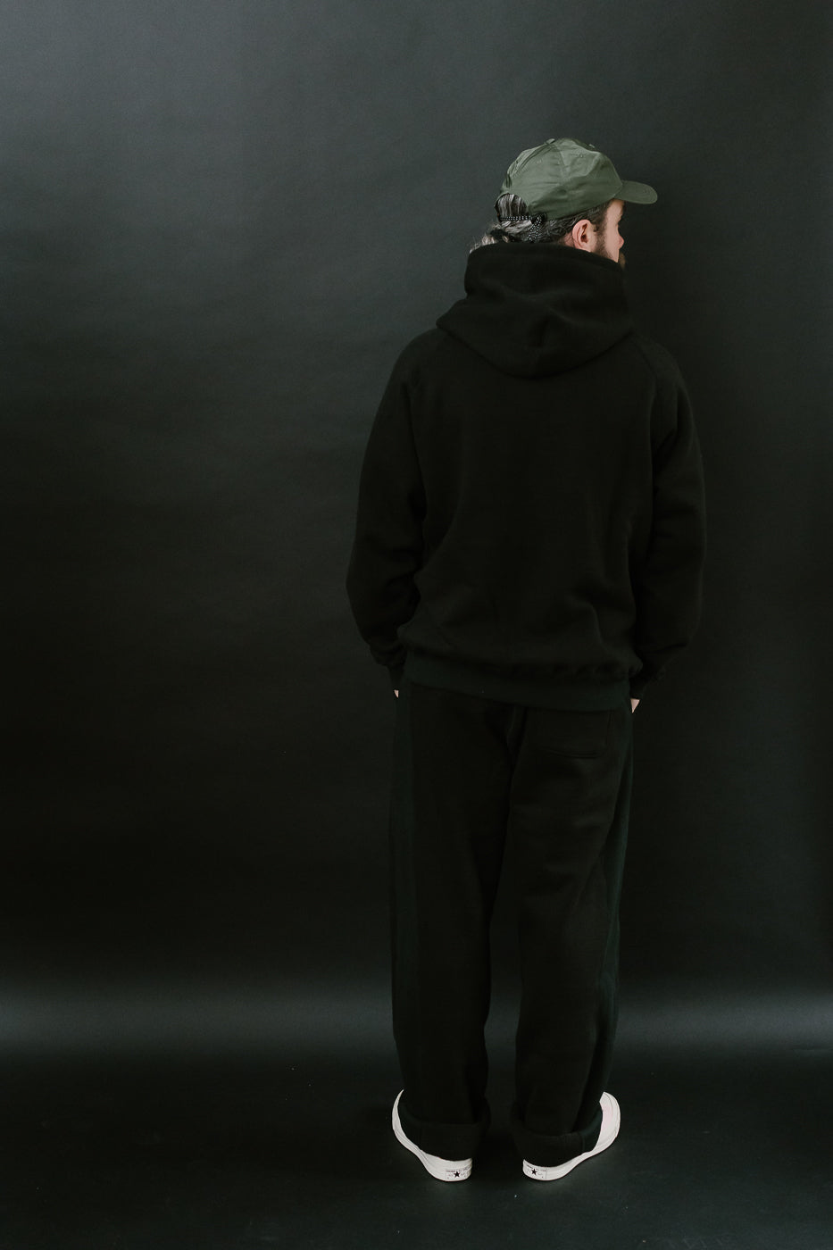 Sweatpant 876gsm Double Heavyweight French Terry - Sumi Black 10 Sweatpant 876gsm Double Heavyweight French Terry - Sumi Black