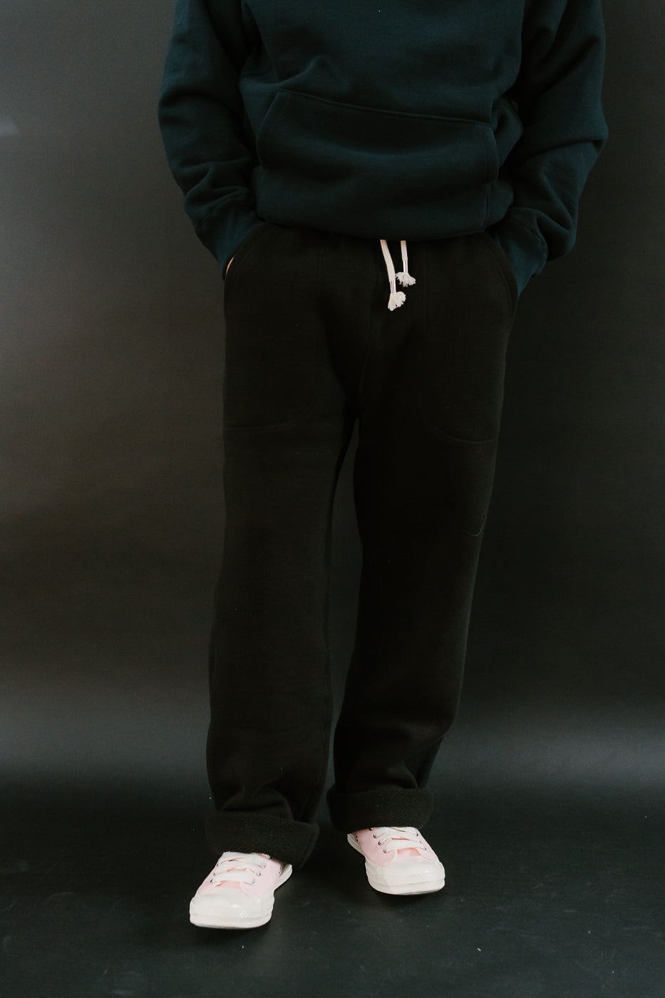 Sweatpant 876gsm Double Heavyweight French Terry - Sumi Black 12 Sweatpant 876gsm Double Heavyweight French Terry - Sumi Black