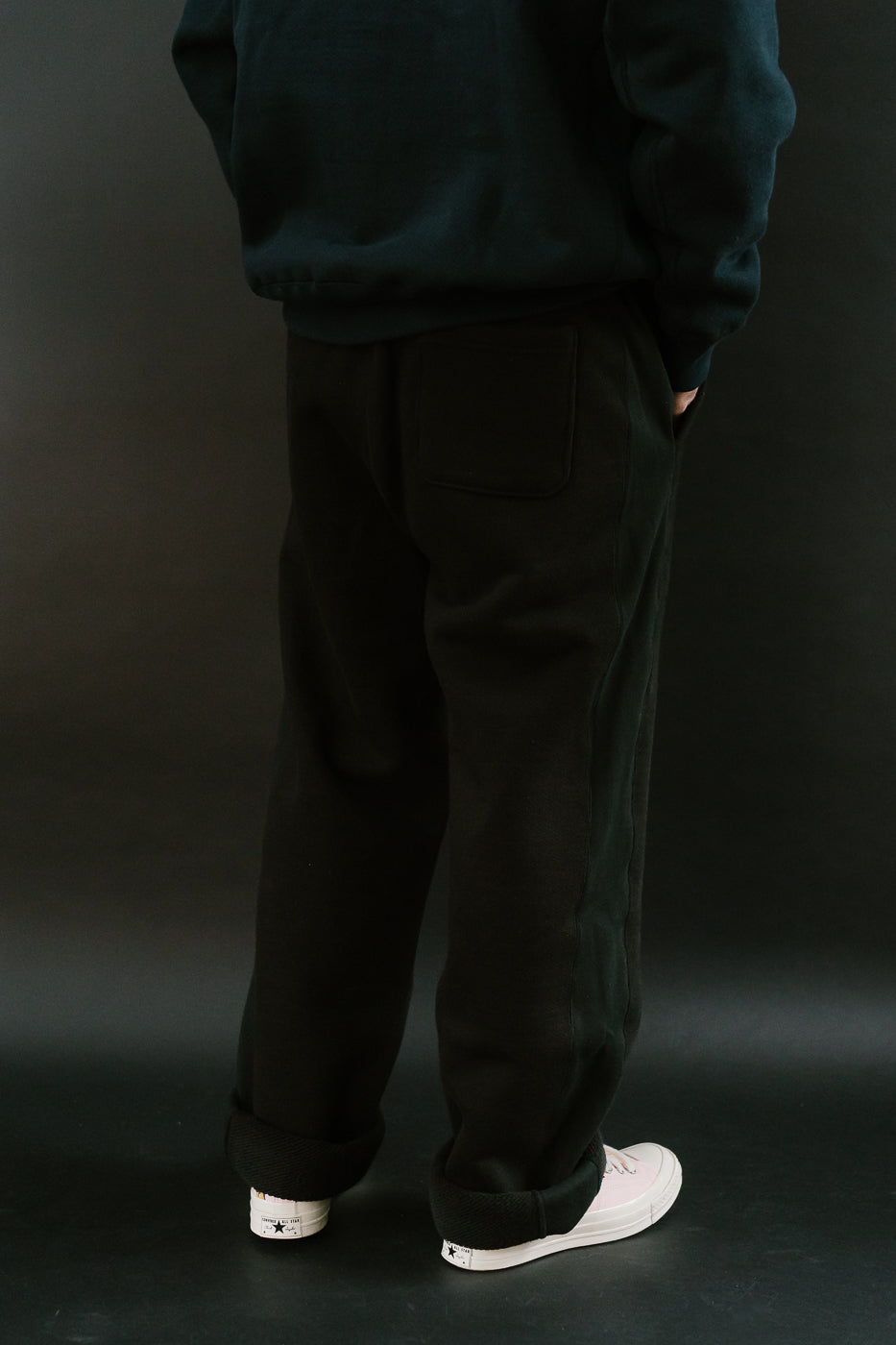 Sweatpant 876gsm Double Heavyweight French Terry - Sumi Black 14 Sweatpant 876gsm Double Heavyweight French Terry - Sumi Black