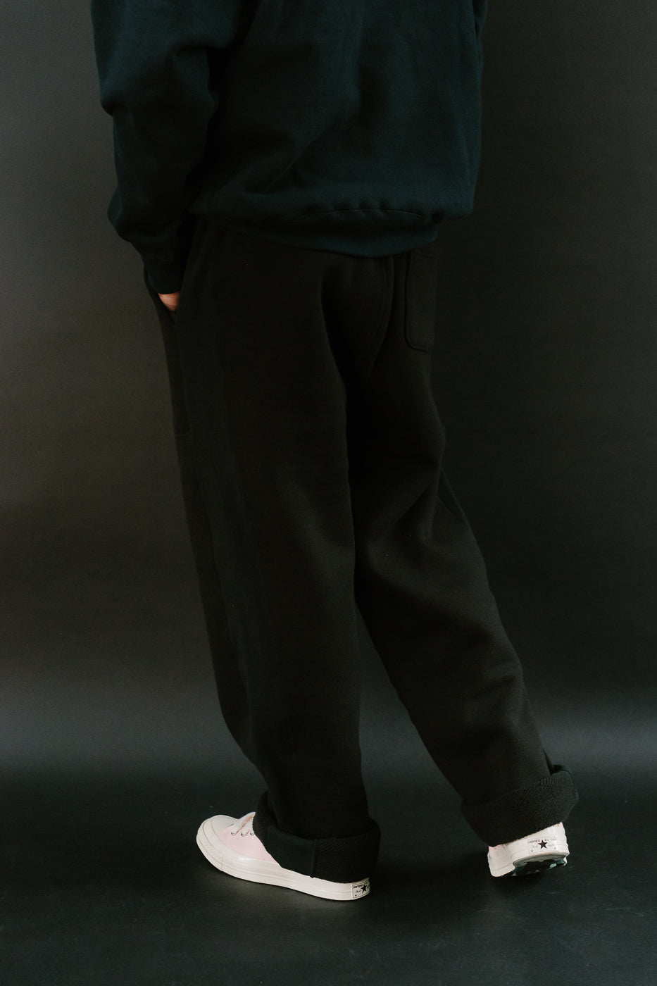 Sweatpant 876gsm Double Heavyweight French Terry - Sumi Black 15 Sweatpant 876gsm Double Heavyweight French Terry - Sumi Black