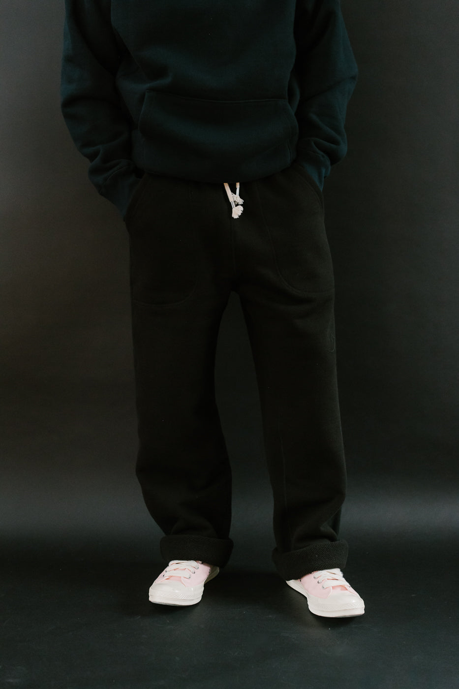 Sweatpant 876gsm Double Heavyweight French Terry - Sumi Black 17 Sweatpant 876gsm Double Heavyweight French Terry - Sumi Black