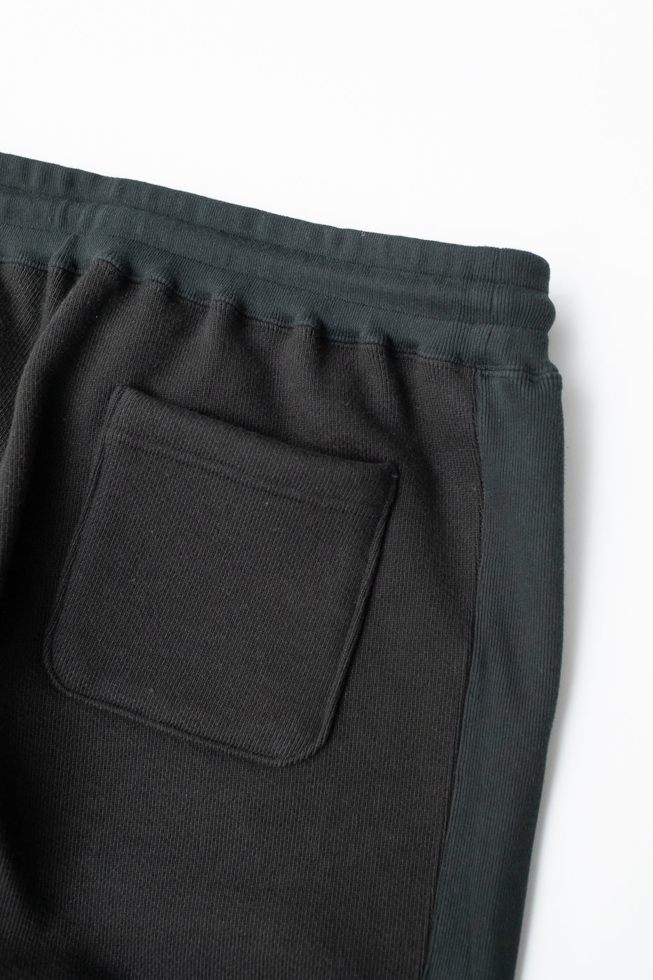 Sweatpant 876gsm Double Heavyweight French Terry - Sumi Black 4 Sweatpant 876gsm Double Heavyweight French Terry - Sumi Black