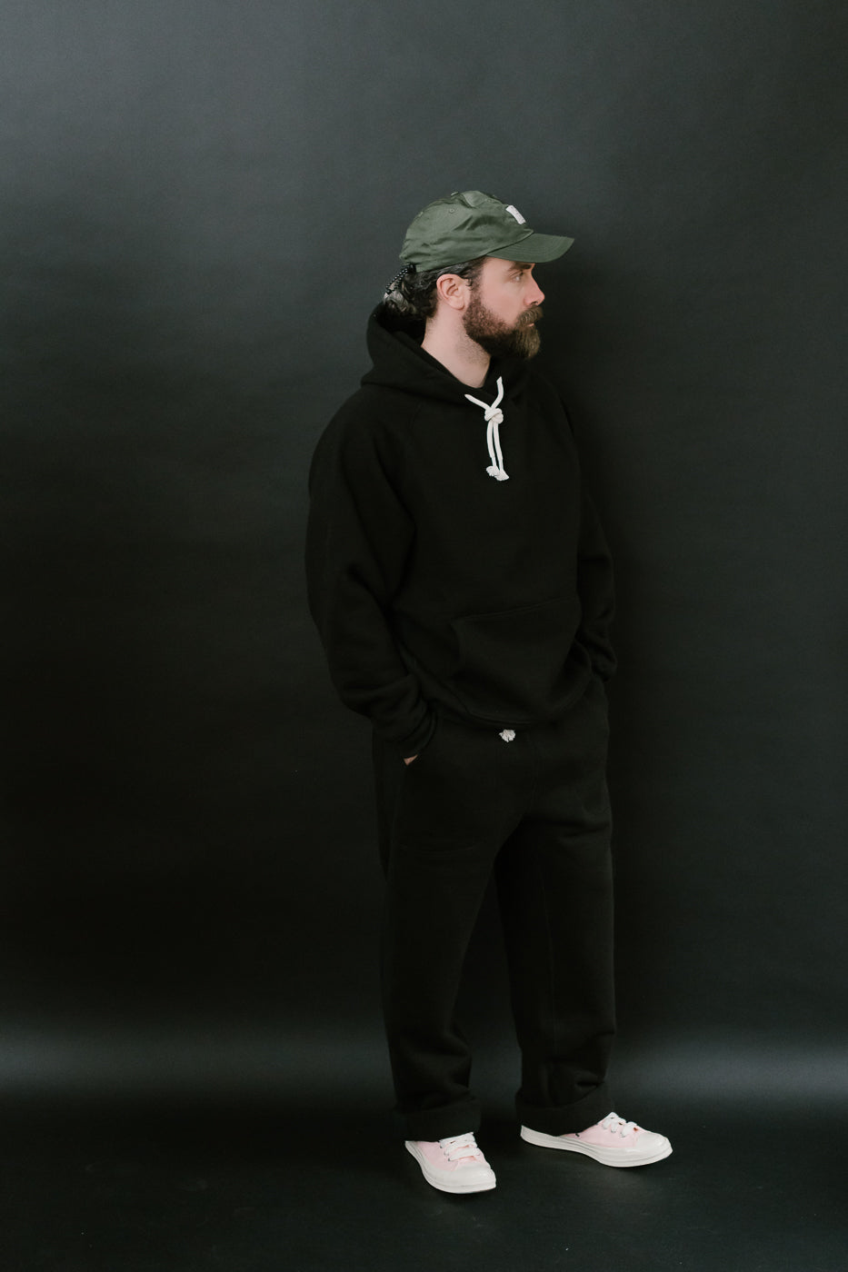 Sweatpant 876gsm Double Heavyweight French Terry - Sumi Black 9 Sweatpant 876gsm Double Heavyweight French Terry - Sumi Black