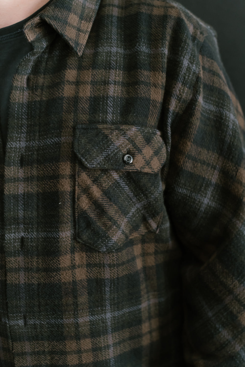 Bryson Check Flannel - Black, Brown 17 Bryson Check Flannel - Black, Brown