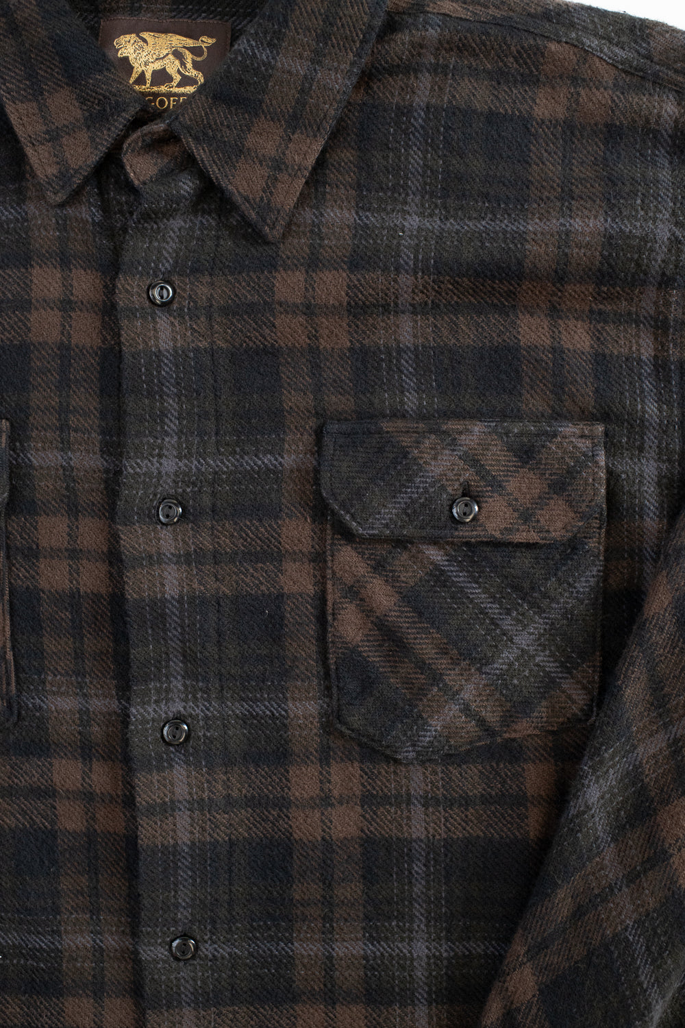 Bryson Check Flannel - Black, Brown 3 Bryson Check Flannel - Black, Brown
