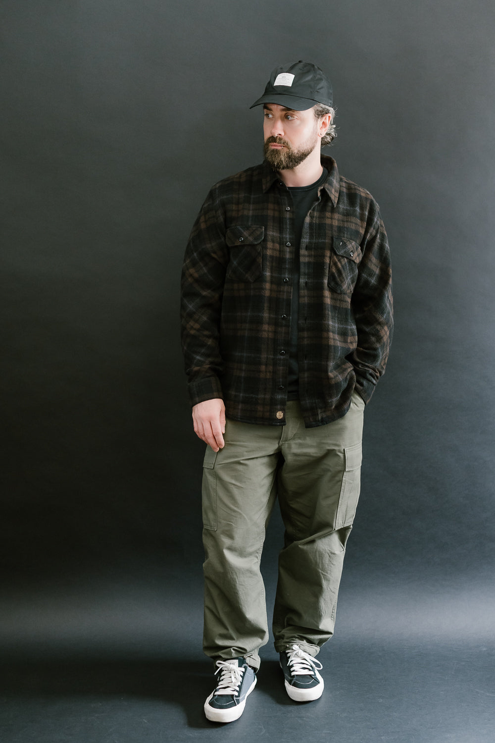 Bryson Check Flannel - Black, Brown 6 Bryson Check Flannel - Black, Brown