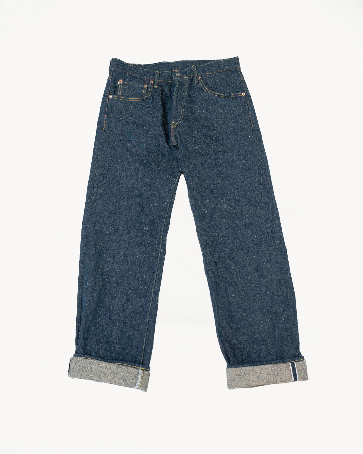 266-CCD - 15oz "Crushed Concrete" Selvedge Denim - Relax Straight Fit 1 266-CCD - 15oz "Crushed Concrete" Selvedge Denim - Relax Straight Fit