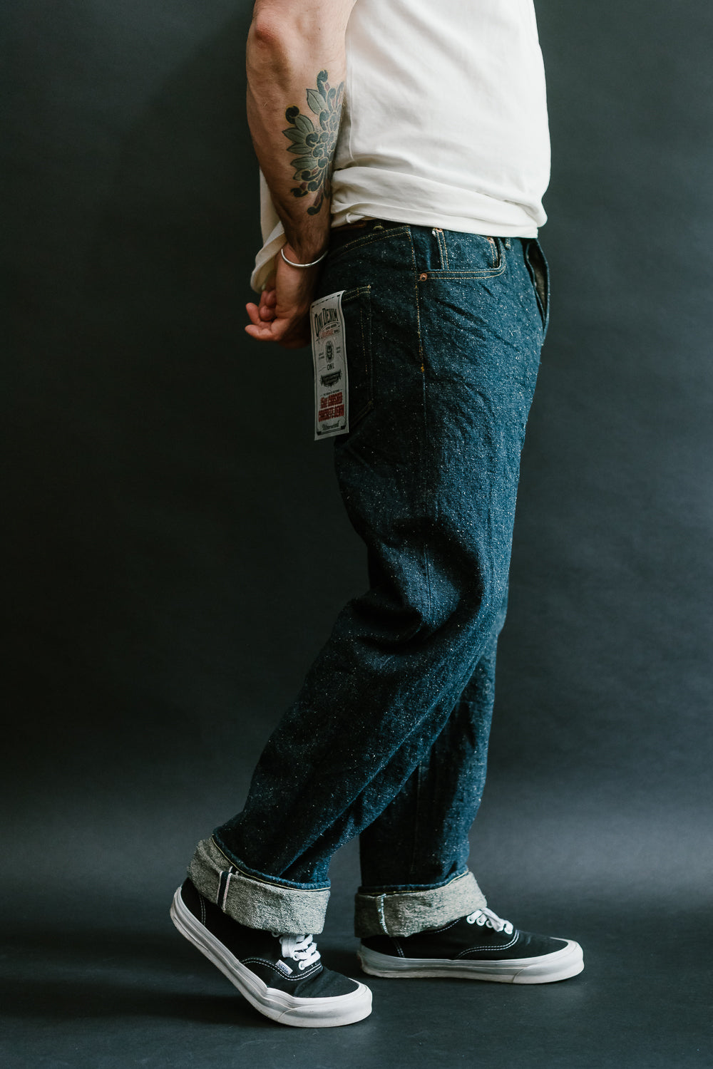 266-CCD - 15oz "Crushed Concrete" Selvedge Denim - Relax Straight Fit 12 266-CCD - 15oz "Crushed Concrete" Selvedge Denim - Relax Straight Fit