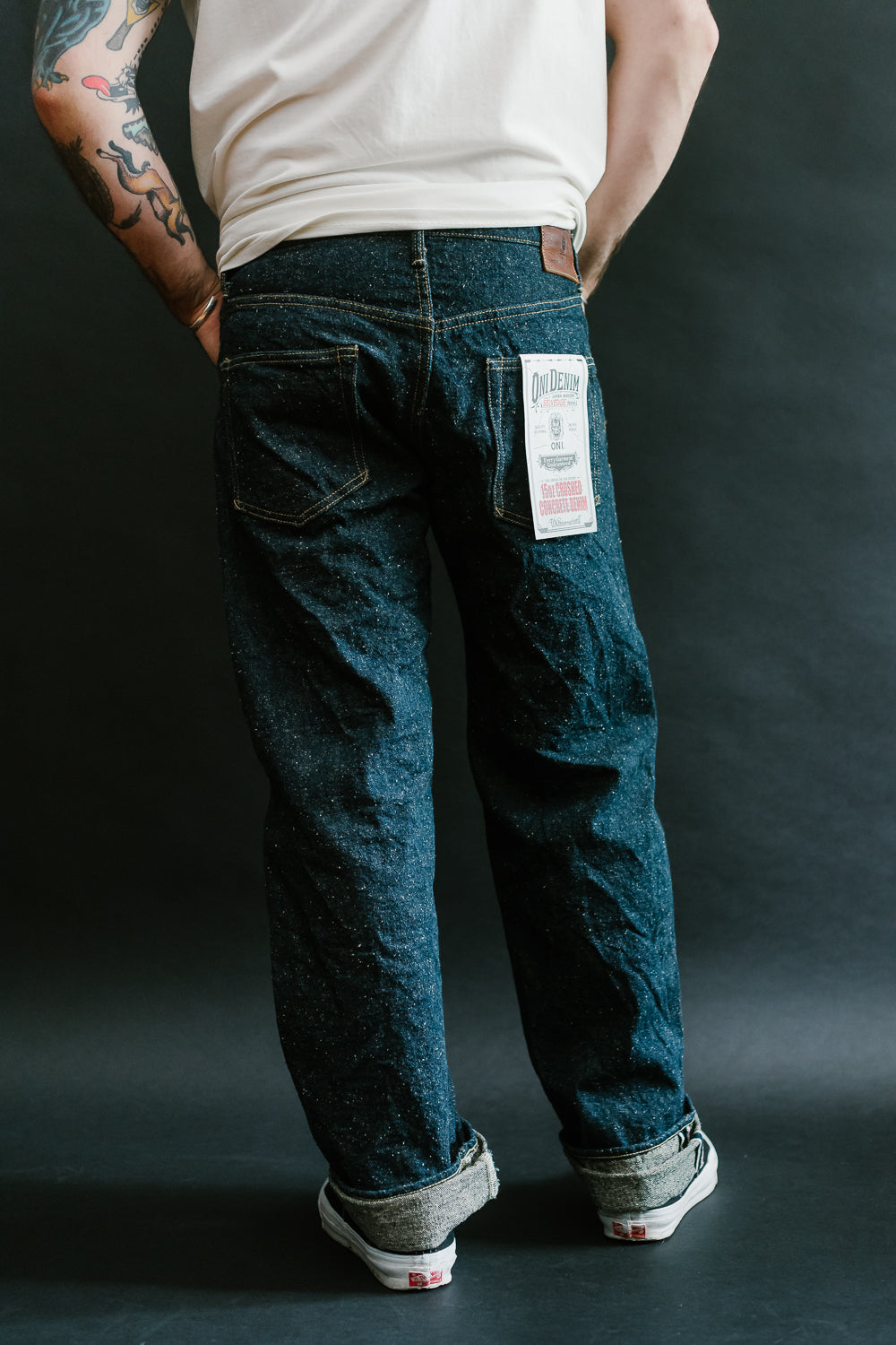 266-CCD - 15oz "Crushed Concrete" Selvedge Denim - Relax Straight Fit 13 266-CCD - 15oz "Crushed Concrete" Selvedge Denim - Relax Straight Fit