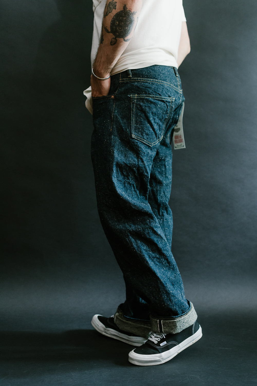 266-CCD - 15oz "Crushed Concrete" Selvedge Denim - Relax Straight Fit 14 266-CCD - 15oz "Crushed Concrete" Selvedge Denim - Relax Straight Fit