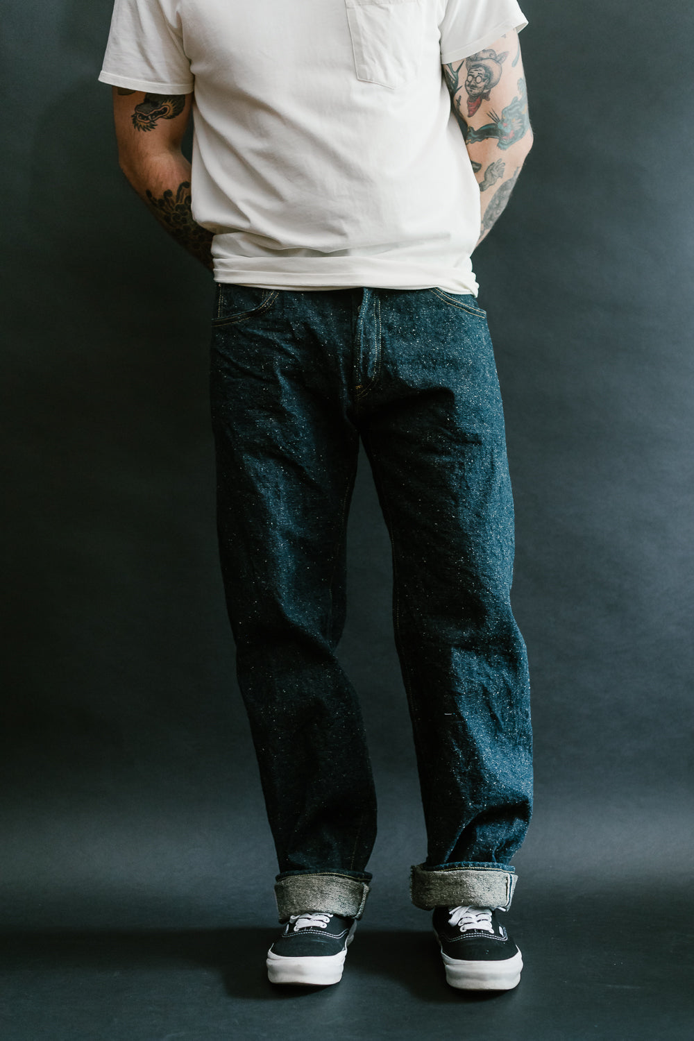 266-CCD - 15oz "Crushed Concrete" Selvedge Denim - Relax Straight Fit 16 266-CCD - 15oz "Crushed Concrete" Selvedge Denim - Relax Straight Fit