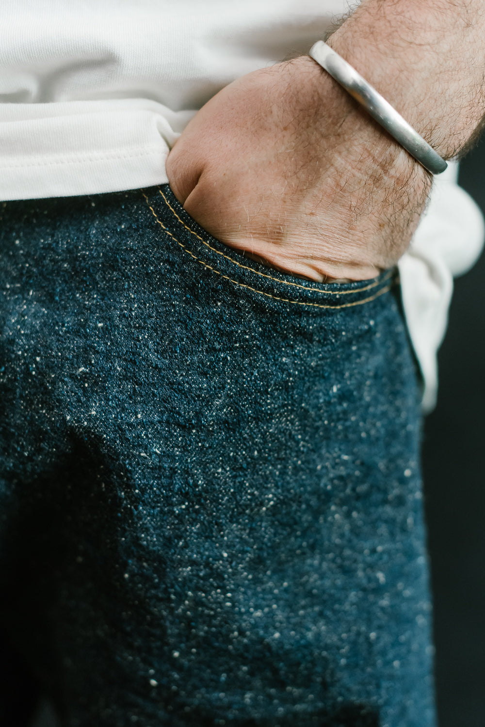 266-CCD - 15oz "Crushed Concrete" Selvedge Denim - Relax Straight Fit 17 266-CCD - 15oz "Crushed Concrete" Selvedge Denim - Relax Straight Fit