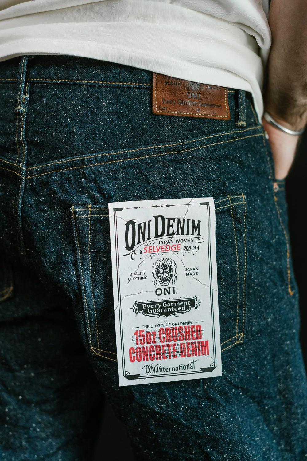 266-CCD - 15oz "Crushed Concrete" Selvedge Denim - Relax Straight Fit 21 266-CCD - 15oz "Crushed Concrete" Selvedge Denim - Relax Straight Fit