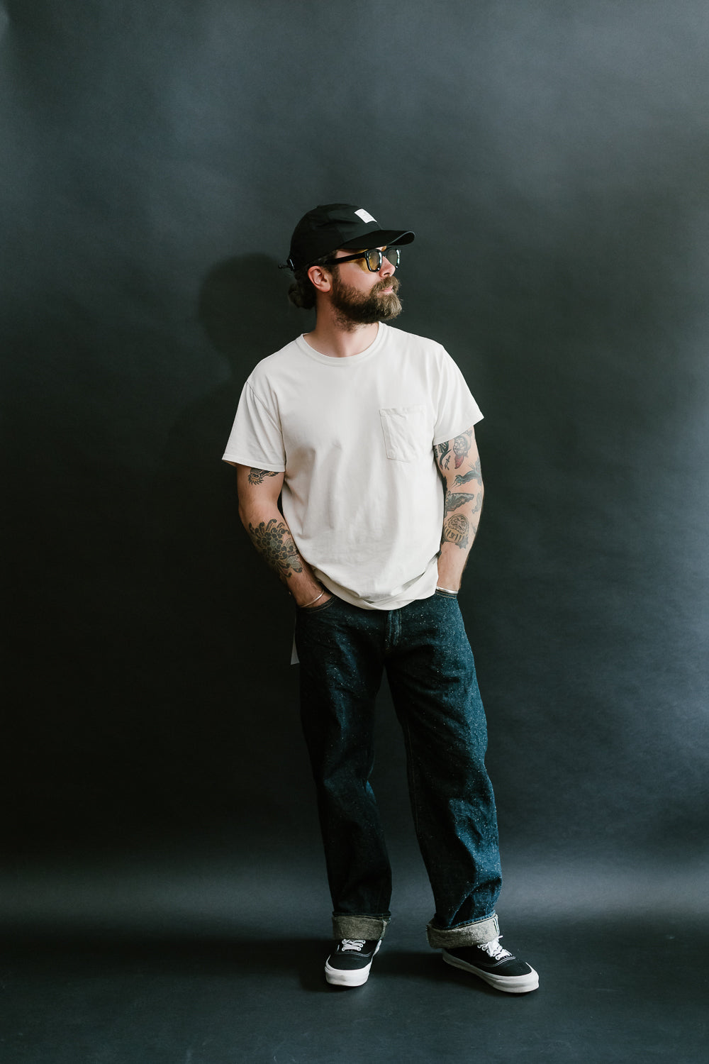 266-CCD - 15oz "Crushed Concrete" Selvedge Denim - Relax Straight Fit 8 266-CCD - 15oz "Crushed Concrete" Selvedge Denim - Relax Straight Fit