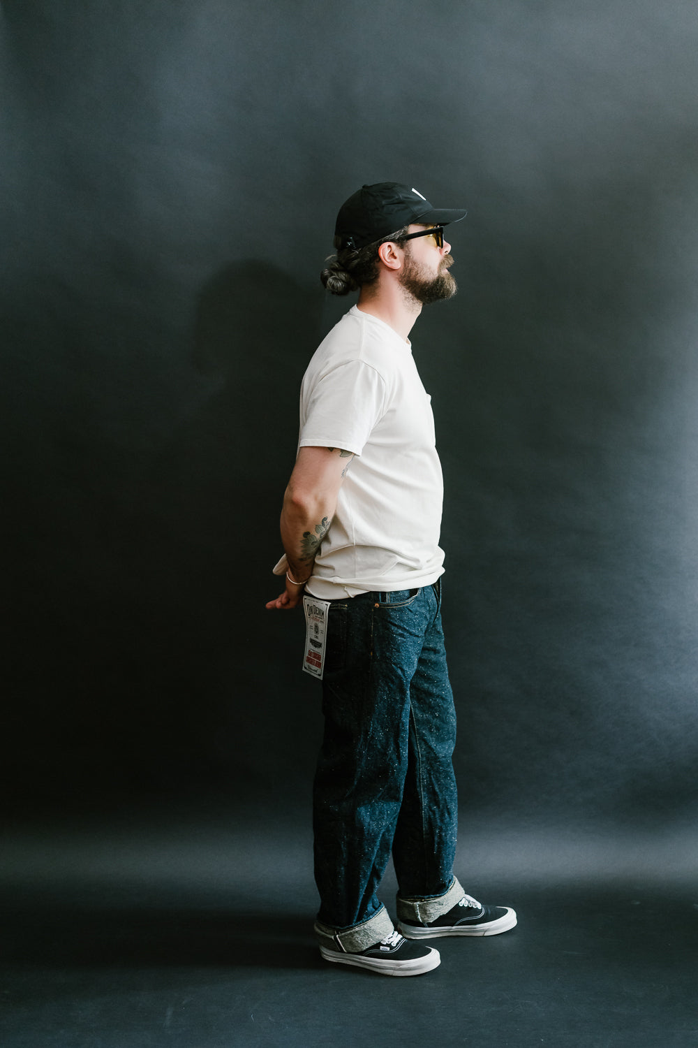 266-CCD - 15oz "Crushed Concrete" Selvedge Denim - Relax Straight Fit 9 266-CCD - 15oz "Crushed Concrete" Selvedge Denim - Relax Straight Fit