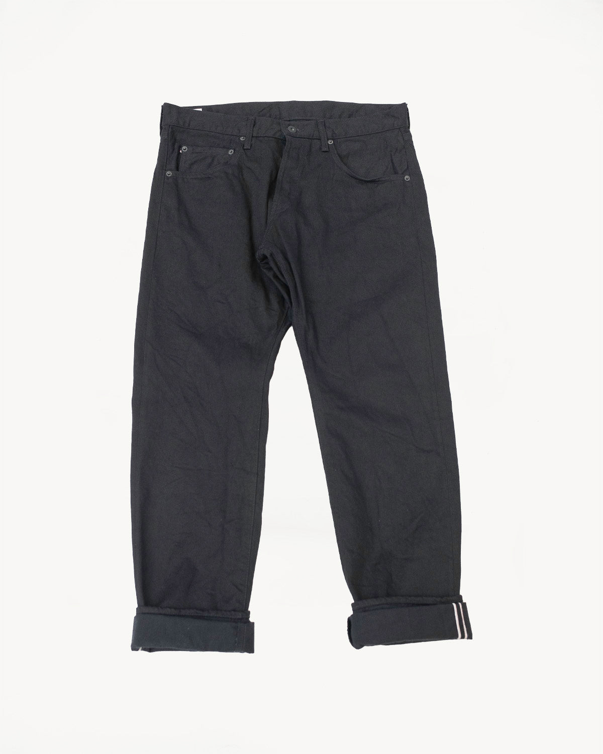 642-13BK - 13oz "Jet Black" Jeans - Relaxed Tapered 1 642-13BK - 13oz "Jet Black" Jeans - Relaxed Tapered