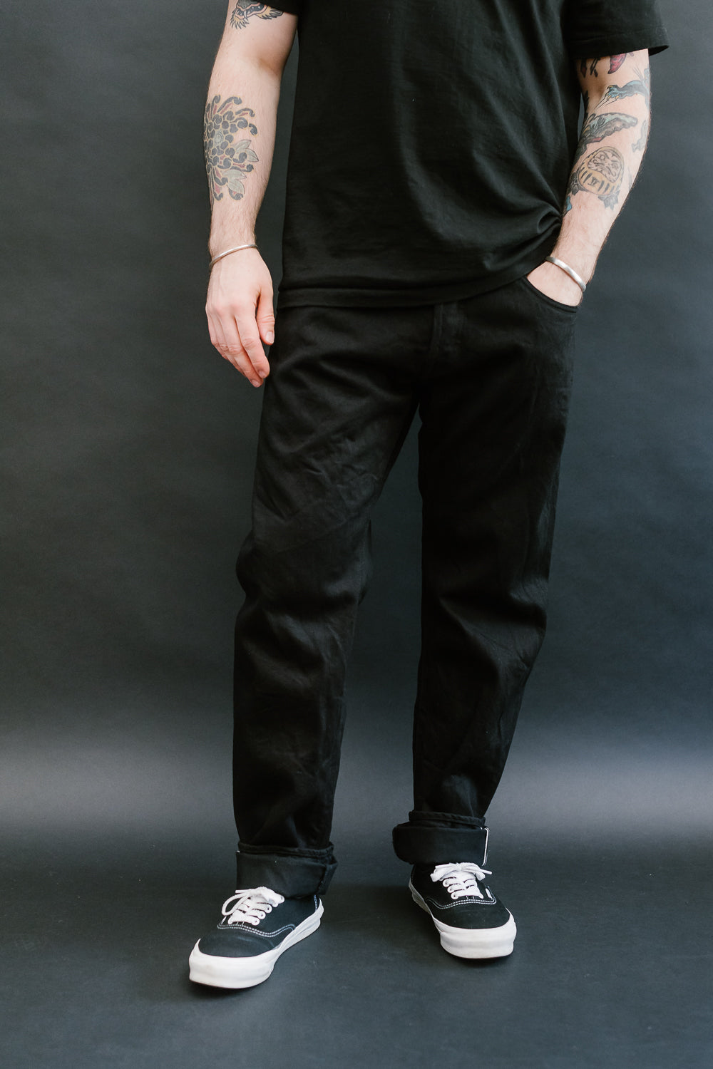 642-13BK - 13oz "Jet Black" Jeans - Relaxed Tapered 10 642-13BK - 13oz "Jet Black" Jeans - Relaxed Tapered