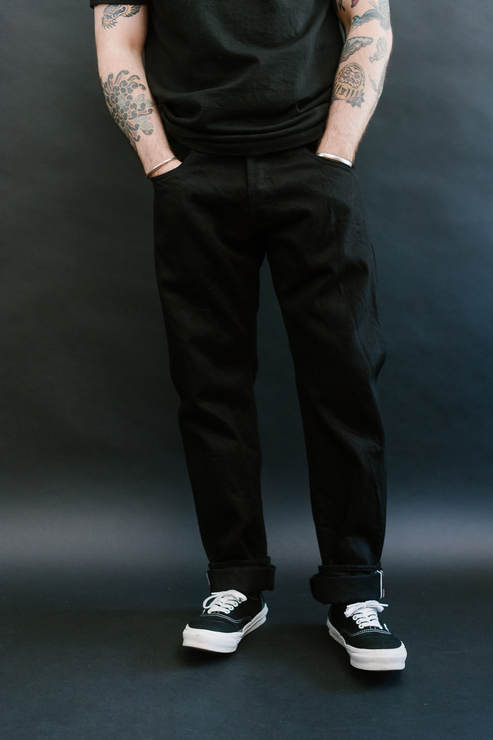 642-13BK - 13oz "Jet Black" Jeans - Relaxed Tapered 15 642-13BK - 13oz "Jet Black" Jeans - Relaxed Tapered
