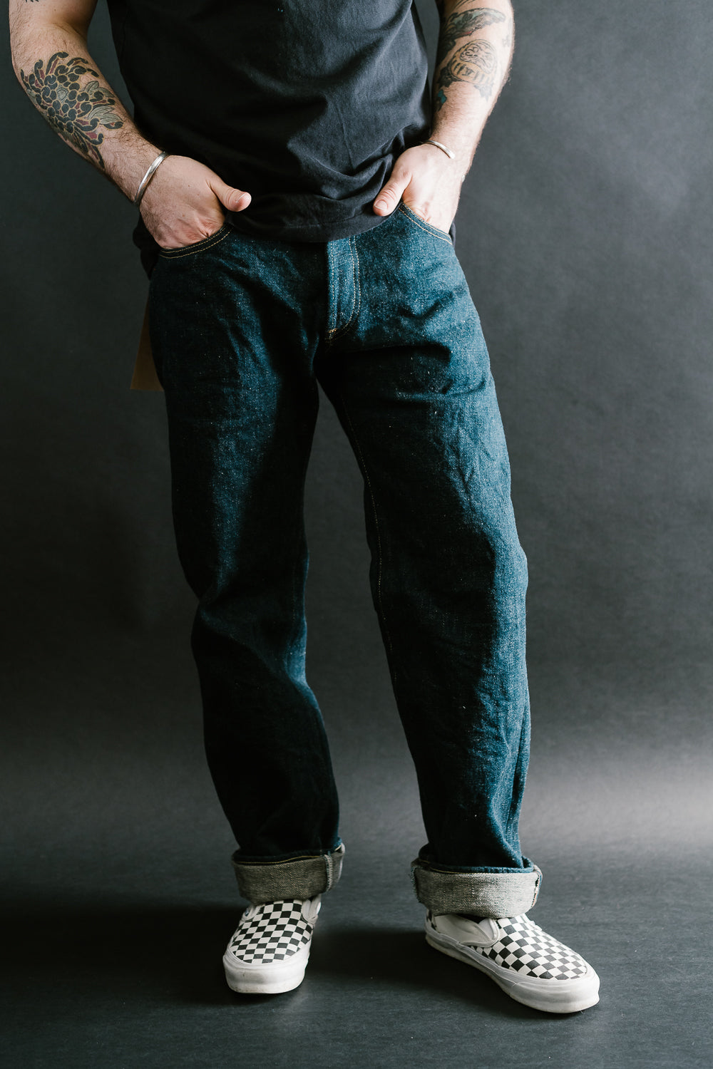 266ZR-KABEG - 20oz "Secret Kabuki Kakishibu Beige" Selvedge Denim - Relax Straight Fit 11 266ZR-KABEG - 20oz "Secret Kabuki Kakishibu Beige" Selvedge Denim - Relax Straight Fit