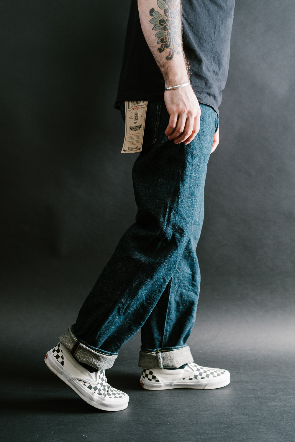 266ZR-KABEG - 20oz "Secret Kabuki Kakishibu Beige" Selvedge Denim - Relax Straight Fit 15 266ZR-KABEG - 20oz "Secret Kabuki Kakishibu Beige" Selvedge Denim - Relax Straight Fit