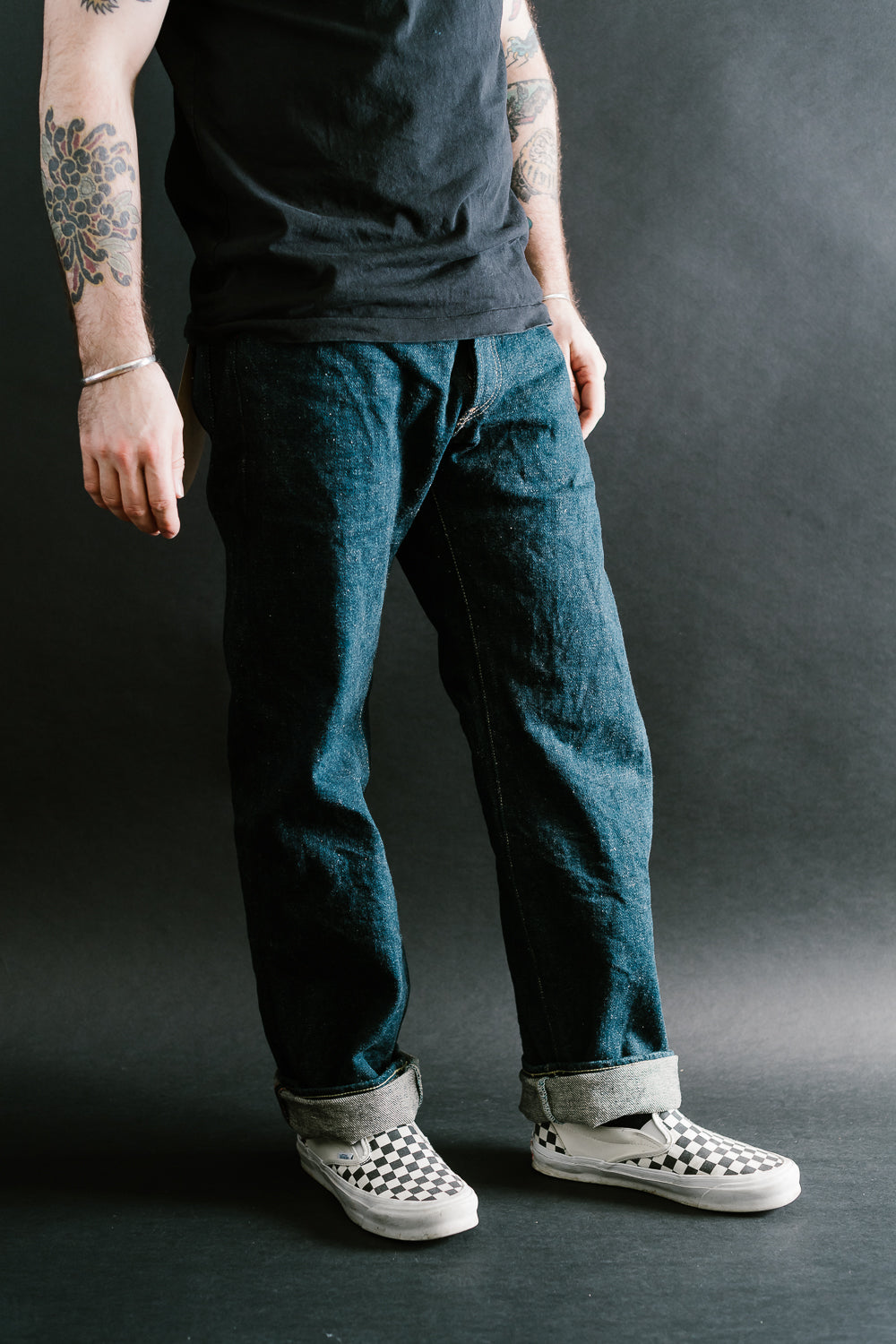 266ZR-KABEG - 20oz "Secret Kabuki Kakishibu Beige" Selvedge Denim - Relax Straight Fit 16 266ZR-KABEG - 20oz "Secret Kabuki Kakishibu Beige" Selvedge Denim - Relax Straight Fit