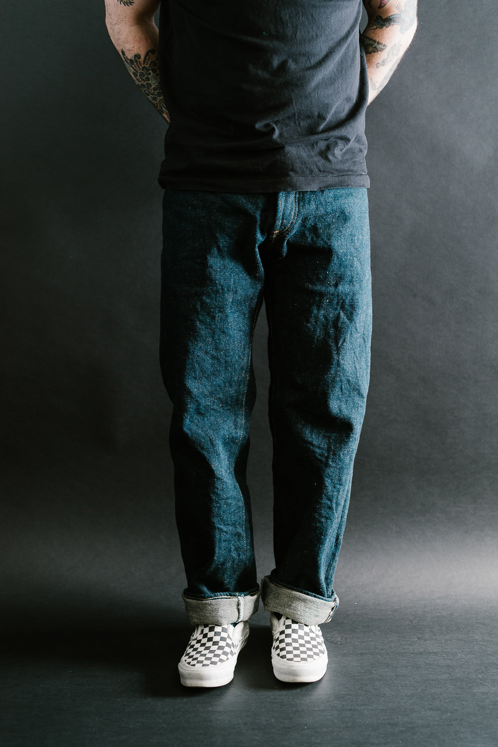 266ZR-KABEG - 20oz "Secret Kabuki Kakishibu Beige" Selvedge Denim - Relax Straight Fit 17 266ZR-KABEG - 20oz "Secret Kabuki Kakishibu Beige" Selvedge Denim - Relax Straight Fit