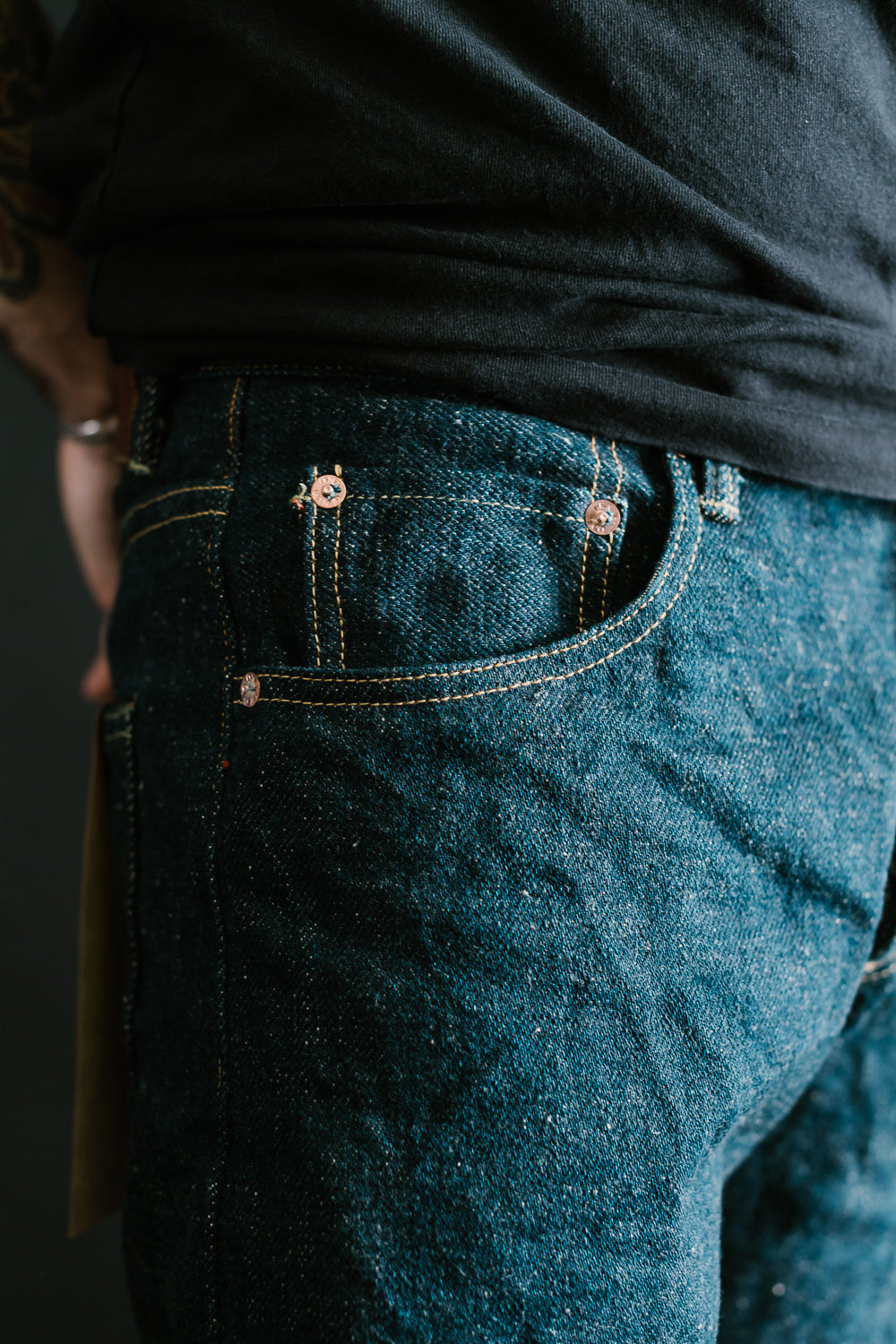 266ZR-KABEG - 20oz "Secret Kabuki Kakishibu Beige" Selvedge Denim - Relax Straight Fit 20 266ZR-KABEG - 20oz "Secret Kabuki Kakishibu Beige" Selvedge Denim - Relax Straight Fit