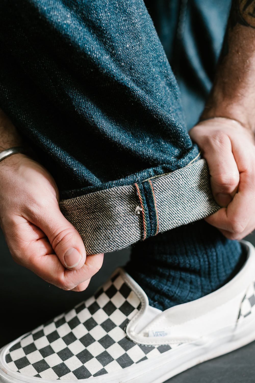 266ZR-KABEG - 20oz "Secret Kabuki Kakishibu Beige" Selvedge Denim - Relax Straight Fit 26 266ZR-KABEG - 20oz "Secret Kabuki Kakishibu Beige" Selvedge Denim - Relax Straight Fit