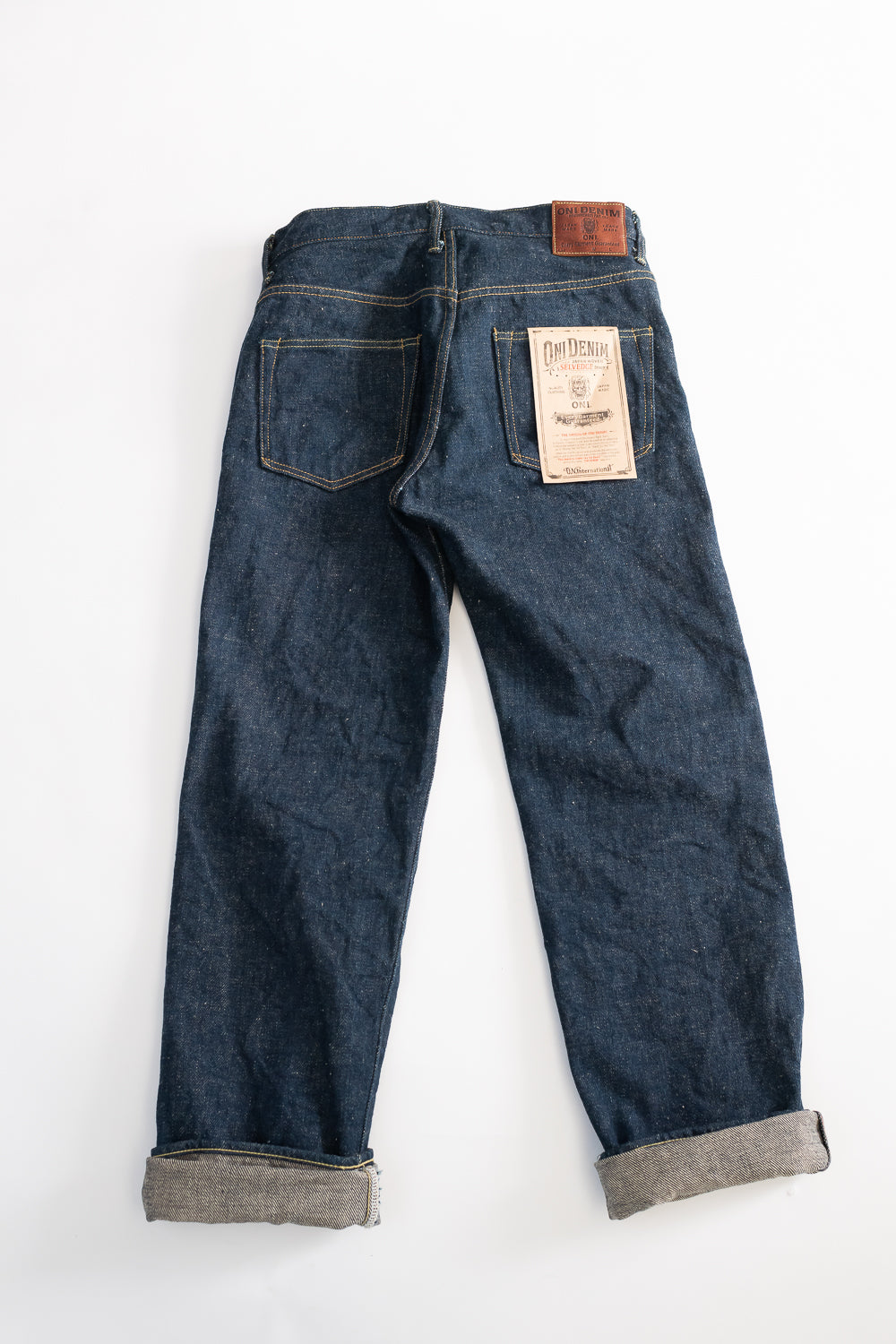 266ZR-KABEG - 20oz "Secret Kabuki Kakishibu Beige" Selvedge Denim - Relax Straight Fit 6 266ZR-KABEG - 20oz "Secret Kabuki Kakishibu Beige" Selvedge Denim - Relax Straight Fit